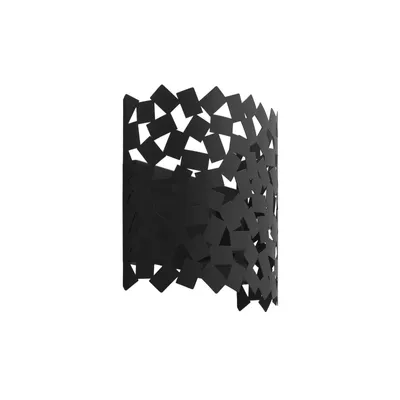 Produktbild von Lucande Wandleuchte Aeloria, schwarz, Eisen, 32,5 cm, E27