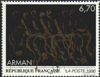 Produktbild von Briefmarken Frankreich 1996 Mi 3167 (kompl.Ausg.) postfrisch Arman