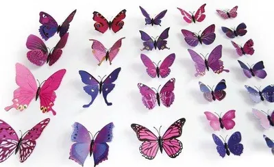 Produktbild von 12 Stück Regenbogenvogel-Muster Wandstickers - Dekoration für Garten, Schlafzimmer, Kinderzimmer, Büro oder Themenfest - Dekoration für Bettgestelle, Spiegel