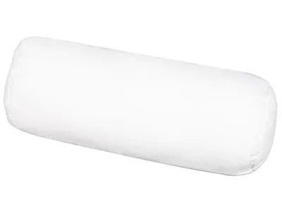 Produktbild von Nackenrollenbezug, ca. 15x40 cm, weiß mit Reißverschluß