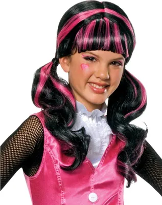 Produktbild von Monster High Draculaura Perücke, Kind