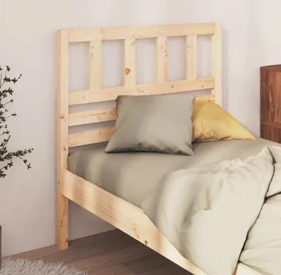 Zdjęcie produktu dla The Living Store zagłówek 81x4x100 cm lite drewno sosnowe