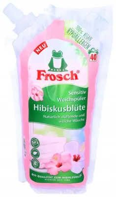 Produktbild von Hibiscusbi Weichspuler Weichspüler 1l - Frosch