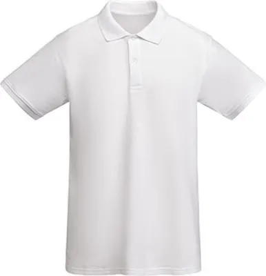 Produktbild von Roly Eco PO6617 | Poloshirt Prince S bis 3XL - Farbe: White 01 - Größe: M