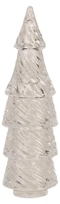 Immagine prodotto di Alberi di Natale in vaso di vetro Clayre & Eef Ø 7x24 cm Vetro trasparente