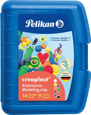 Produktbild von PELIKAN Knetmasse Creaplast blau 660448