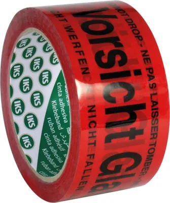 Produktbild von Gerlinger Warnb.F24 leuchtora. Vorsicht Glas66mx50m