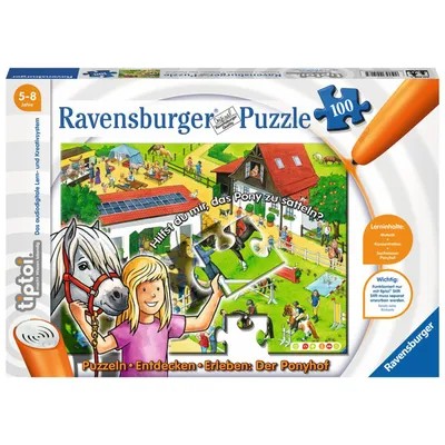 Produktbild von Puzzeln, Entdecken, Erleben: Der Ponyhof Ravensburger 00518