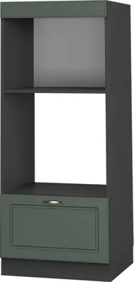 Produktbild von Mikrowellenschrank Vicco Fame-Line Grün-Gold Landhaus 60 cm offen, Model 38578