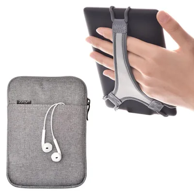 Produktbild von Solidchoice – Schutzhülle mit Reißverschluss für E-Reader, geeignet für 6-Zoll-Geräte