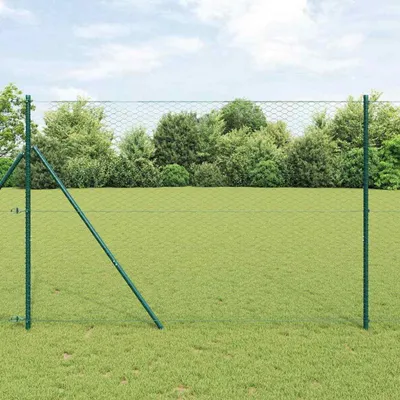 Produktbild von "Spring Sale"Hexagonzaun - elegantes Design - Sichtschutz/Windschutz fur Garten - Grün 1,5x10 m PVC DE296338 - Metallzäune