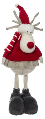 Obrázek produktu pro Vánoční dekorace sob, červěná, 61 cm