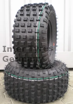 Produktbild von 2x 16x8-7 Reifen P319 16x8.00-7 Reifen HAKUBA ATV Quad Kinderquad Geländereifen 4PR NEU