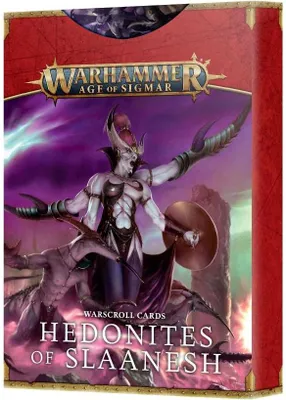 Productafbeelding van W-AOS: Warscroll Cards: Hedonites of Slaanesh