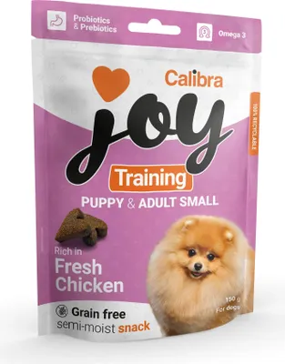 Obrázok produktu pre Calibra Joy Dog Training Puppy&Adult S Chicken 150g