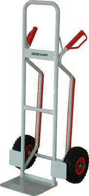 Produktbild von Magnacart Sackkarre 200KG - Stahl - 48,5 x 51 x 118,5 CM - Räder für jedes Terrain - Silber