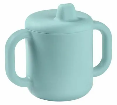 Produktbild von Beaba Silikon-Lernbecher - Blau; 913524