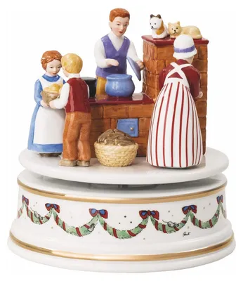Produktbild von Rosenthal 2026 Weihnachtsschmaus Spieluhr groß