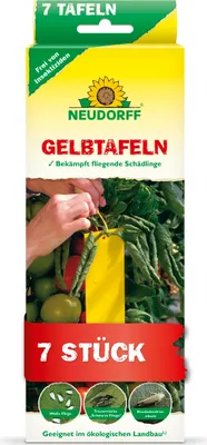 Produktbild von Neudorff Gelbtafeln (kleinformatig) 7,50 x 20 cm 7 Stk. insektizid frei