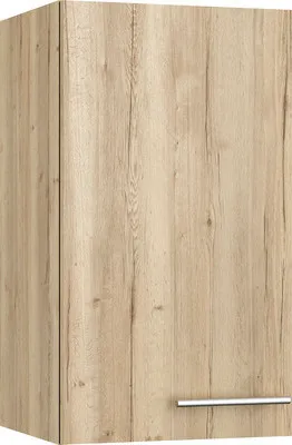 Produktbild von Optifit Hängeschrank Erik290 BxTxH 40 x 34,9 x 70,4 cm wildeiche strukturiert matt zerlegt Anschlag reversibel KFER OM40
