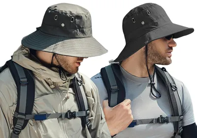 Imagen del producto de Omgoods: Sombrero para hombre, ideal para senderismo, ciclismo y camping