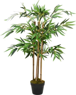 Produktbild von Künstlicher Bambus Twiggy mit Topf 90 cm