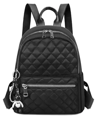 Immagine prodotto di Omgoods - Zaino elegante da donna - Zaino in nylon casual, antiscasso, ideale per la scuola e i viaggi