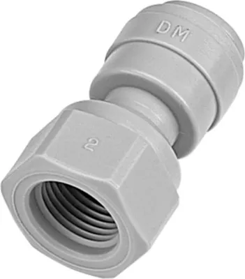 Produktbild von Steckanschluss, Steckverbinder mit UNF-Innengewinde 3/8" Schlauch x 7/16" - Für Bierzapfanlagen & CC-Kupplungen