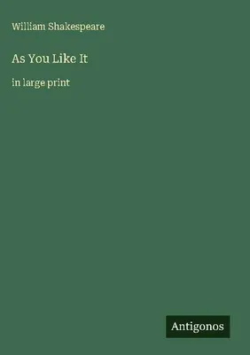 Produktbild von As You Like It