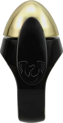 Produktbild von Fahrradklingel - Rocket 28.6 - 31.8mm - Große Harzhalterung - Poliertes Gold - Crane Bell