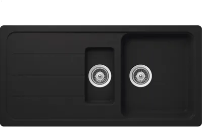 Immagine prodotto di Schock Fomhaus D-150L A Onyx - Lavello con sgocciolatoio