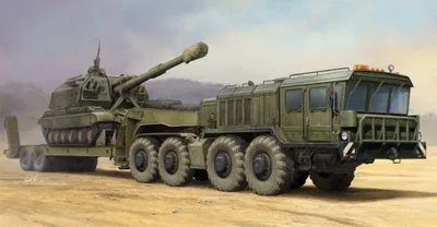 Produktbild von TRUMPETER TRU01039 Russian KZKT-7428 "Rusich" w/KZKT-9101