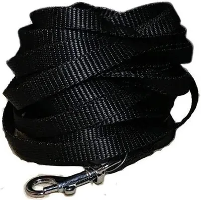 Produktbild von Palkar Schleppleine aus Gurtband für Hunde 5 m x 10 mm schwarz (Palkar Schleppleine aus Gurtband für Hunde 5 m x 10 mm schwarz)
