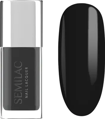 Obrázek produktu pro SEMILAC Classic Nagellack 109 Classic Black 9 ml