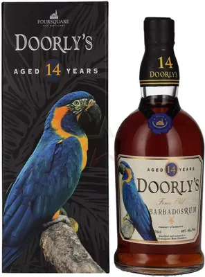 Obrázek produktu pro Doorly's, 14 let starý, prémiový rum z Barbadosu, 48 % alkoholu, objem 0,70 litru