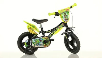 Produktbild von 12 Zoll Kinderfahrrad Mountainbike T-Rex Dinosaurier