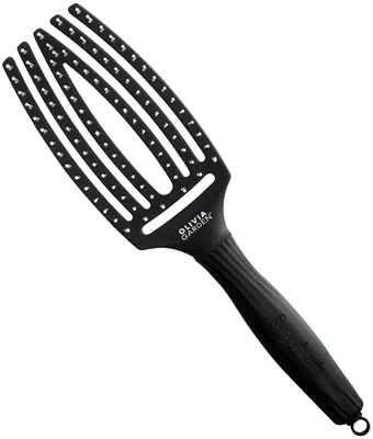Produktbild von Olivia Garden Fingerbrush, Erwachsener, Paddelhaarbürste, Violett, Einfarbig, Mädchen, 1 Stück(e)