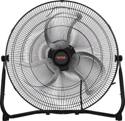 Produktbild von 18 Zoll Bodenventilator 3 Geschwindigkeiten 360° einstellbare Neigung Hochgeschwindigkeits-Industrieventilator
