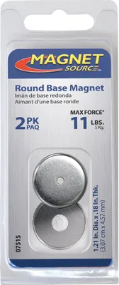 Obrázek produktu pro Magnet s otvorem, Ø 31 × 4,6 mm, 2 ks