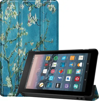 Produktbild von Schutzhülle für Amazon Kindle Fire7 2017/2019 7.0 Zoll Slim Case Etui mit Standfunktion und Auto Sleep/Wake Funktion