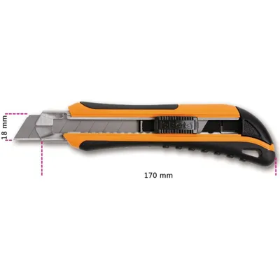 Obrázek produktu pro BETA Cutter 18mm mit 6 Ersatzklingen