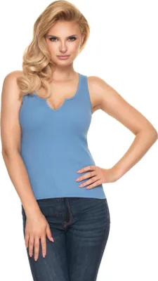 Produktbild von PeeKaBoo Tanktop für Frauen Avaldus Blau One size