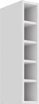 Produktbild von Hängeschrank Regal 15 cm Weiß matt Küchenzeile Küchenblock Küche Stilo Landhaus