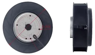Image de Ventilateur centrifuge, haut rendement, fonctionnement silencieux, 175FLW2-60W