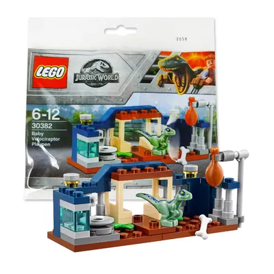 Produktbild von Lego 30382 Jurassic World Baby Velociraptor Playpen (Polybag)