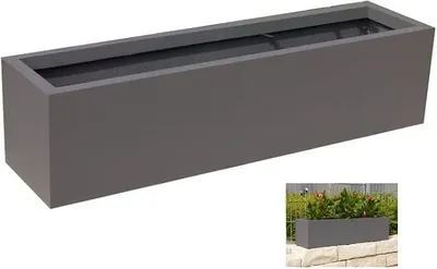 Produktbild von Pflanzkübel SUPREMO, anthrazit 70x18x18