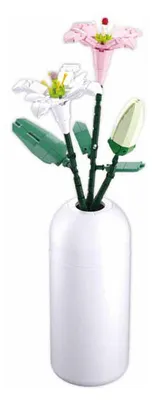 Zdjęcie produktu dla RAPPA Sluban Flowers M38-B1101-07 Lilie w wazonie