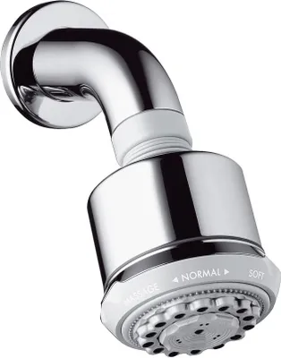 Productafbeelding van Kopfbrause CLUBMASTER 3-straal, DN 15, douchekop 165mm, EcoSm 9 l/min, chroom, EcoSmart 9 l/min, chroom