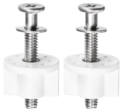 Produktbild von 2er Set Toilettensitz Scharnierbolzen Schrauben M7x47mm für die Montage von Toilettensitzen