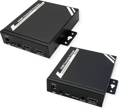 Produktbild von ROLINE HDMI Extender über TP, Cat.5/6, kaskadierbar, 100m